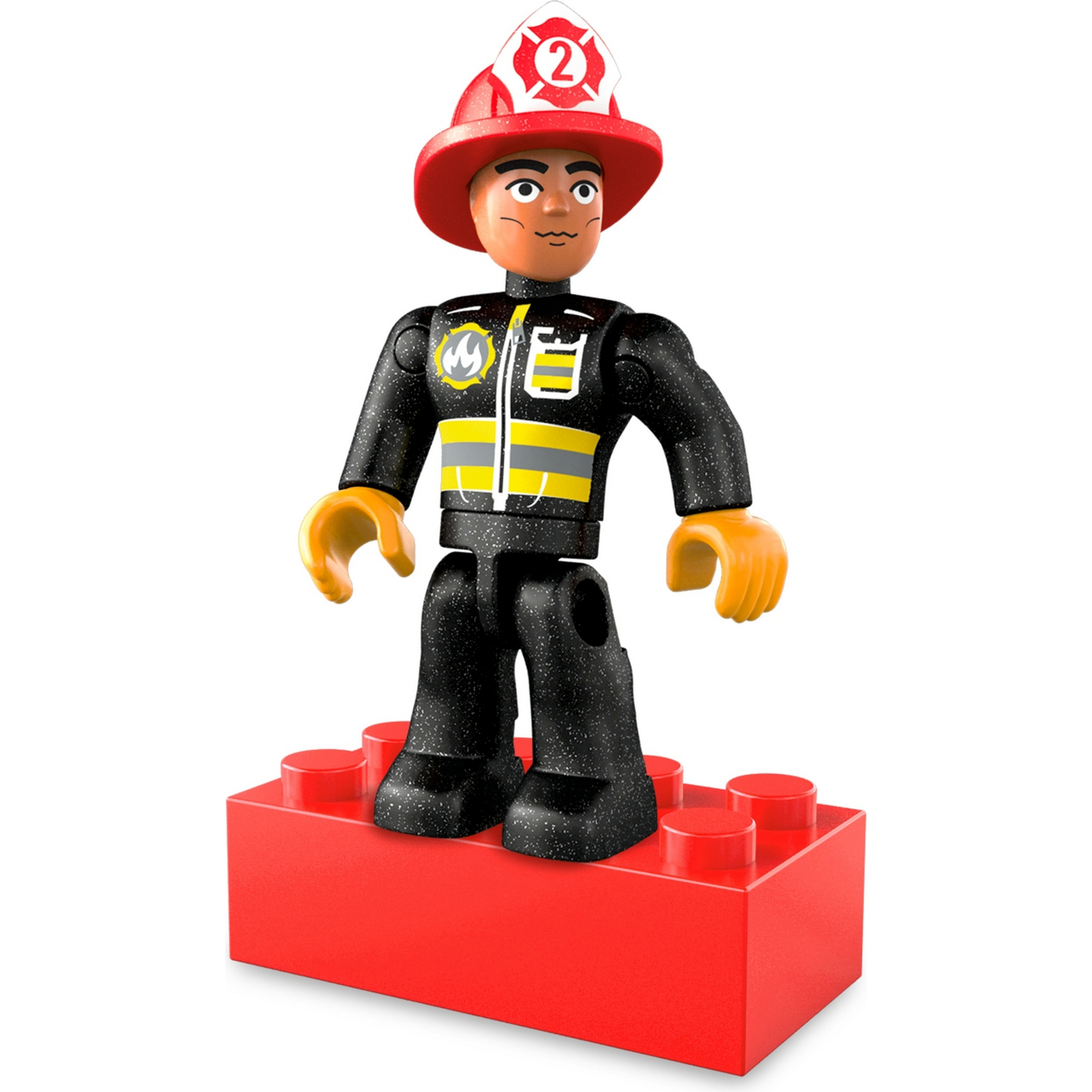 Конструктор Mega Construx Пожарная машина блочный - фото 8