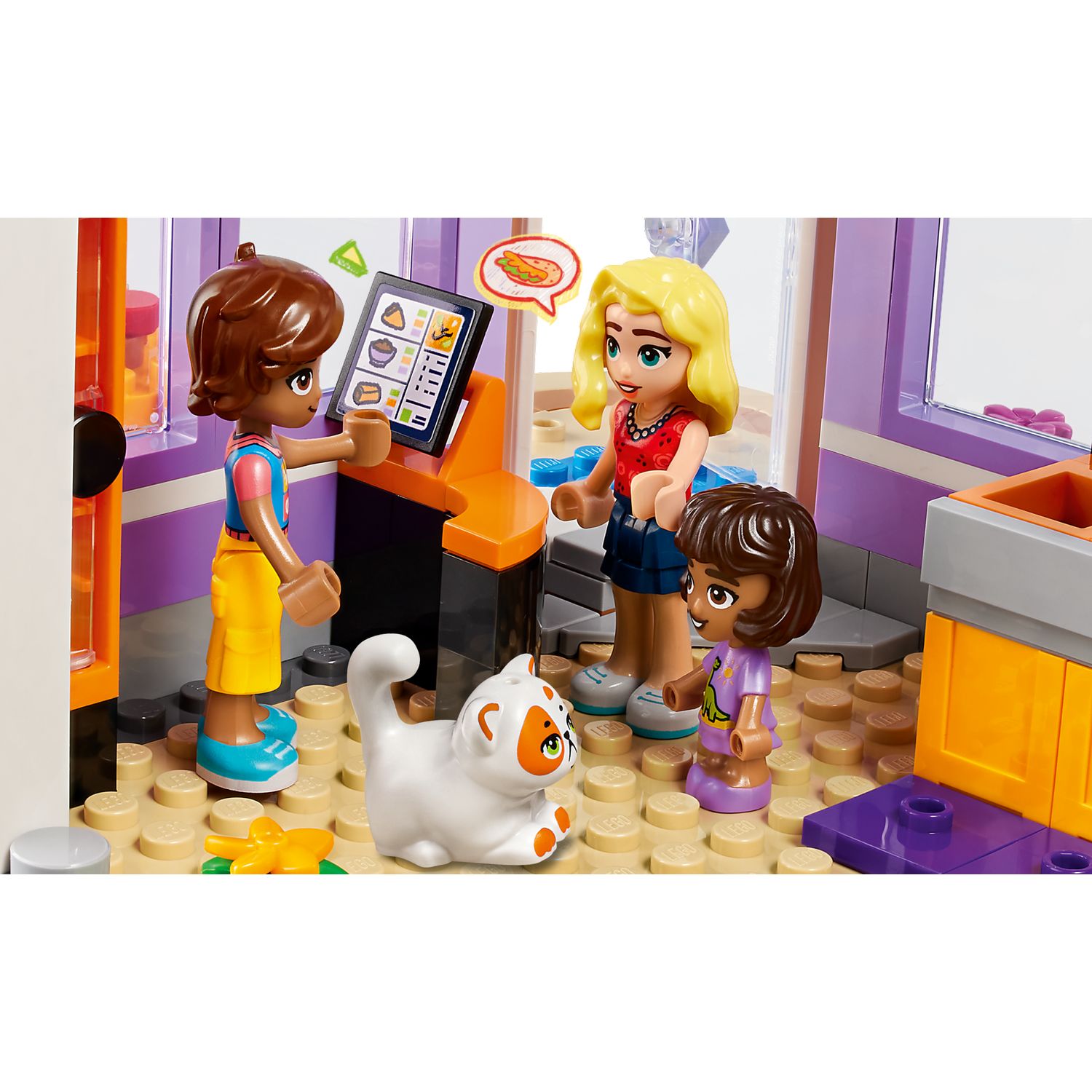 Конструктор LEGO Friends HeartlakeCity CommunityKitchen 695 дет. - фото 4