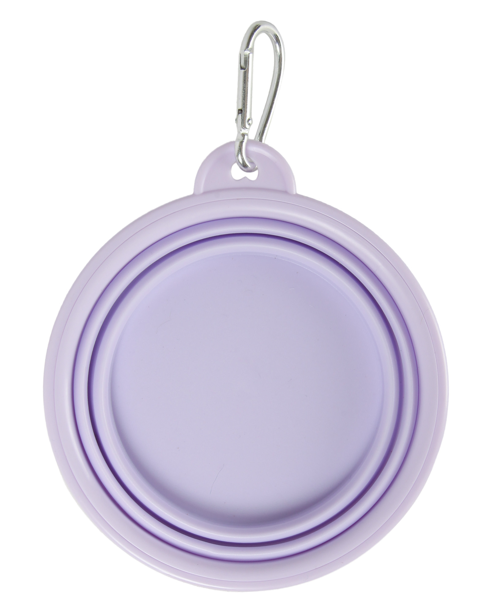 Миска силиконовая Barbaks Источник складная фиолетовая 350мл - фото 4