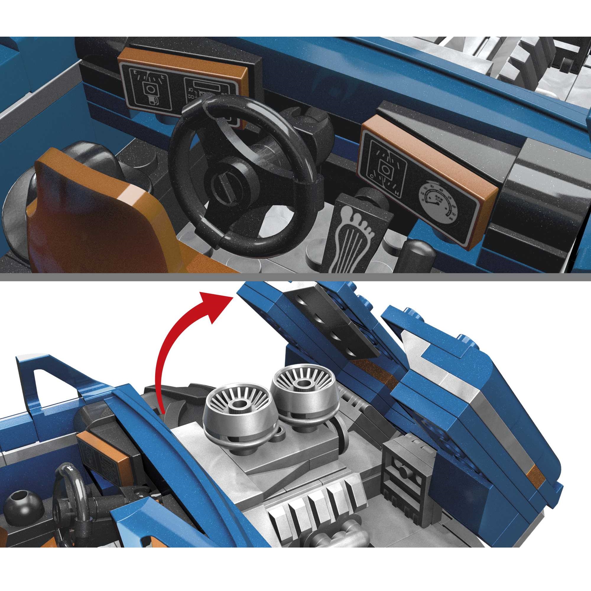 Конструктор MEGA Hot Wheels Bigfoot 538 дет. - фото 5