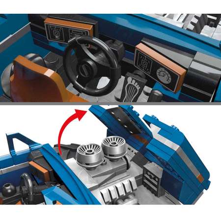 Конструктор MEGA Hot Wheels Bigfoot 538 дет.