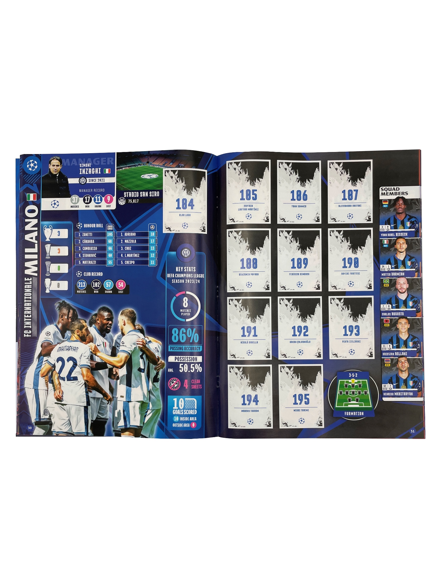 Альбом topps UEFA Champions League 26 шт. в ассортименте - фото 8