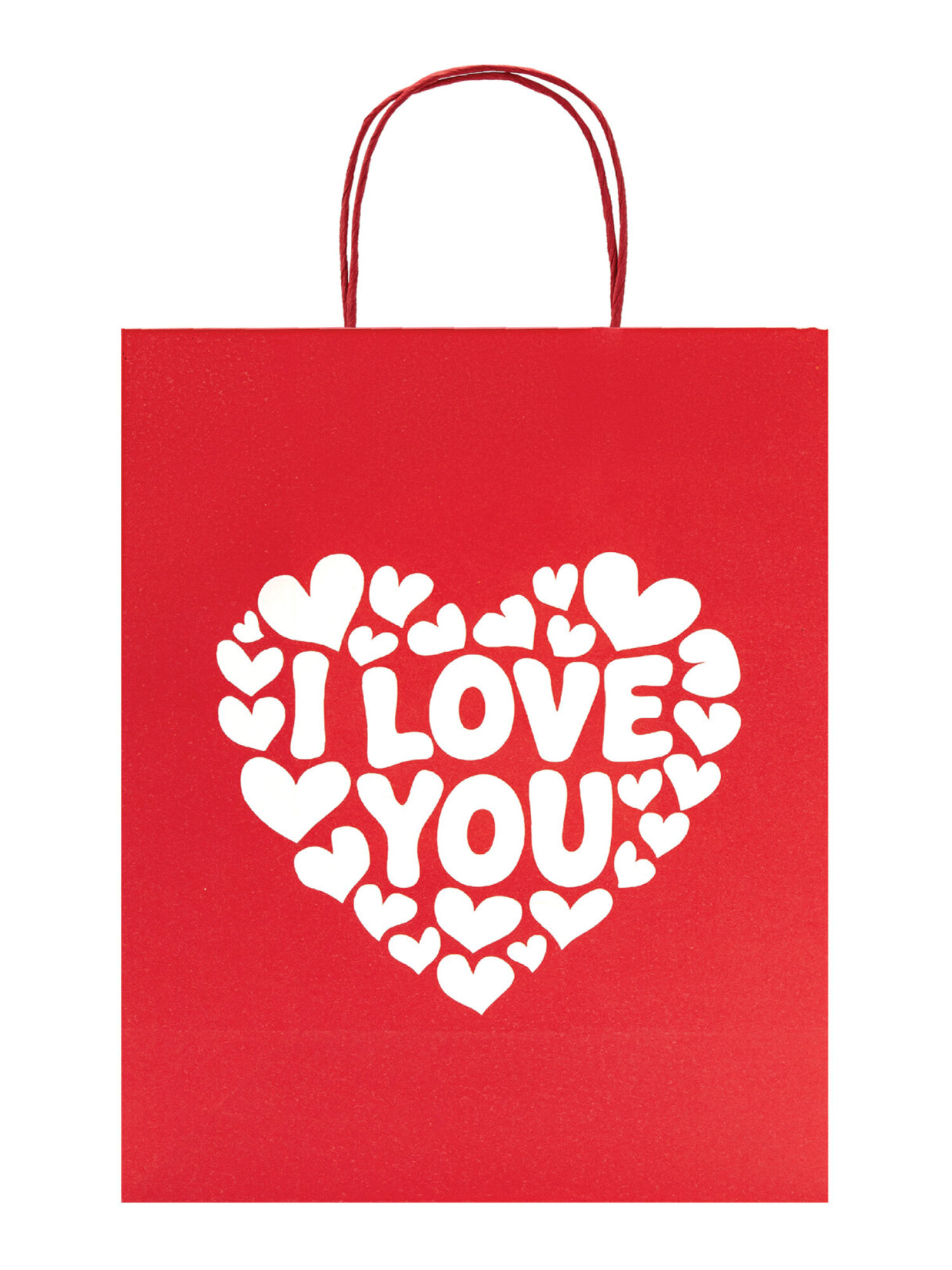 Пакет подарочный Золотая сказка большой крафтовый на день святого Валентина - фото 3