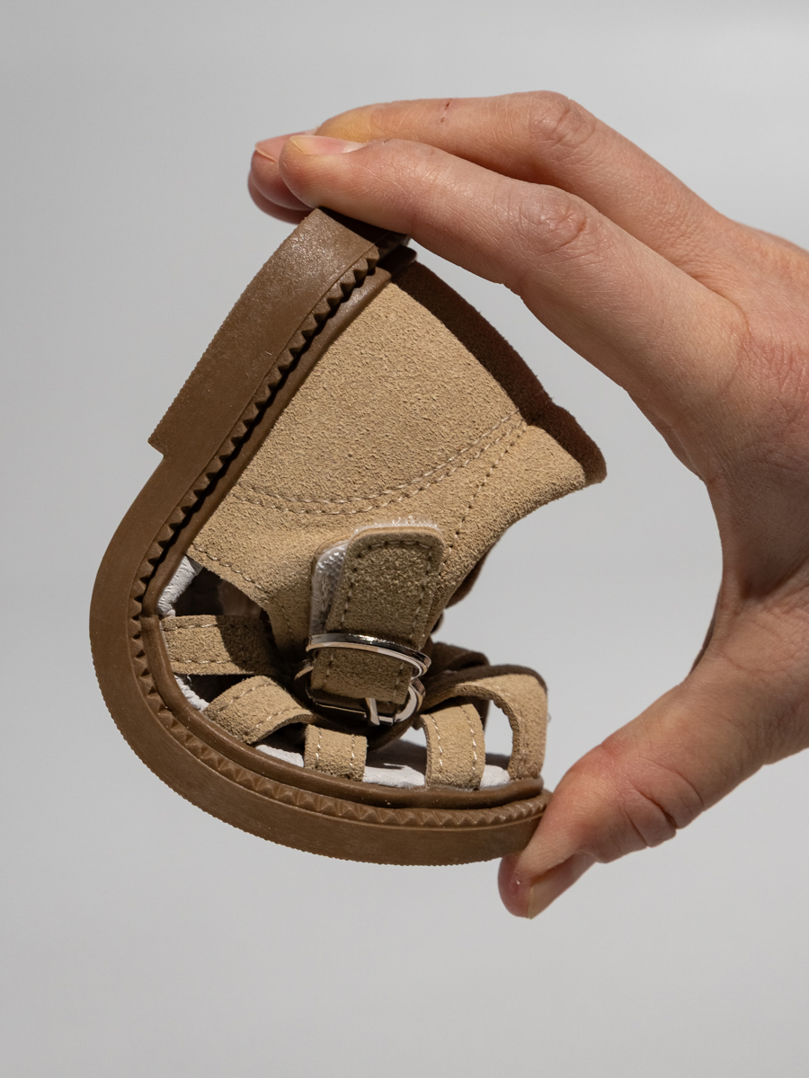 Сандалии ТопТошкин 1241-полос-беж - фото 8