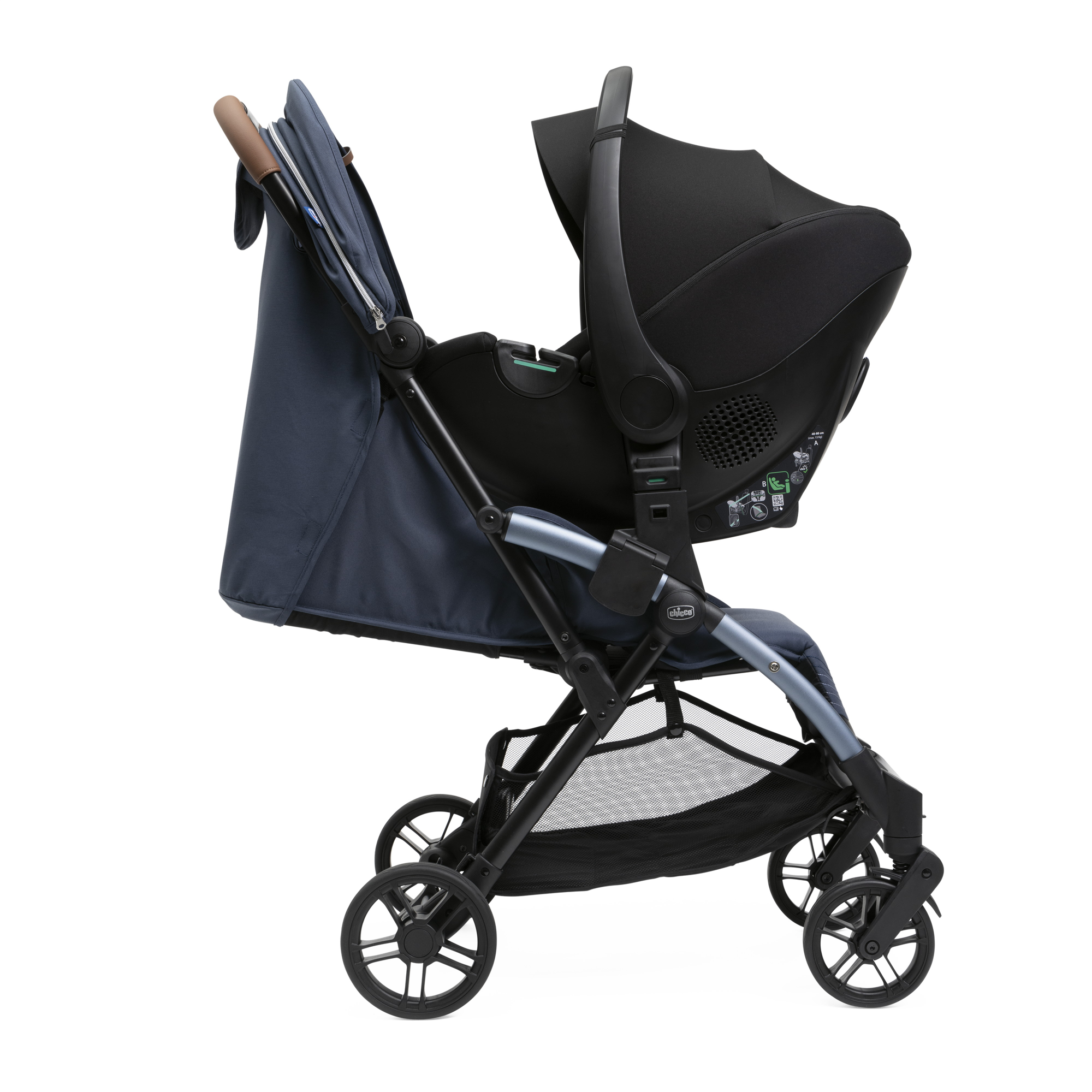 Коляска прогулочная Chicco Xplus radiant blue - фото 14