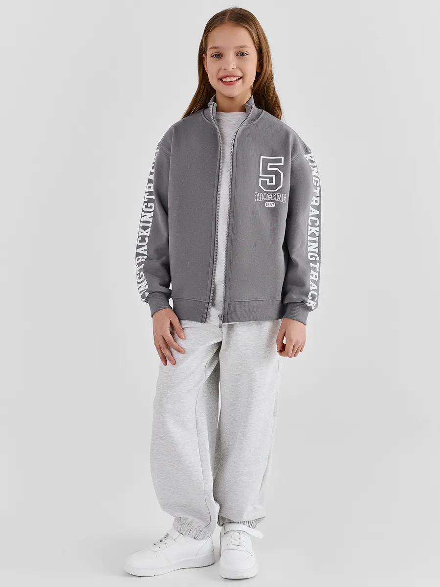 Брюки Mark Formelle (Марк Формэль) 187862/серый меланж 4306-А - фото 1