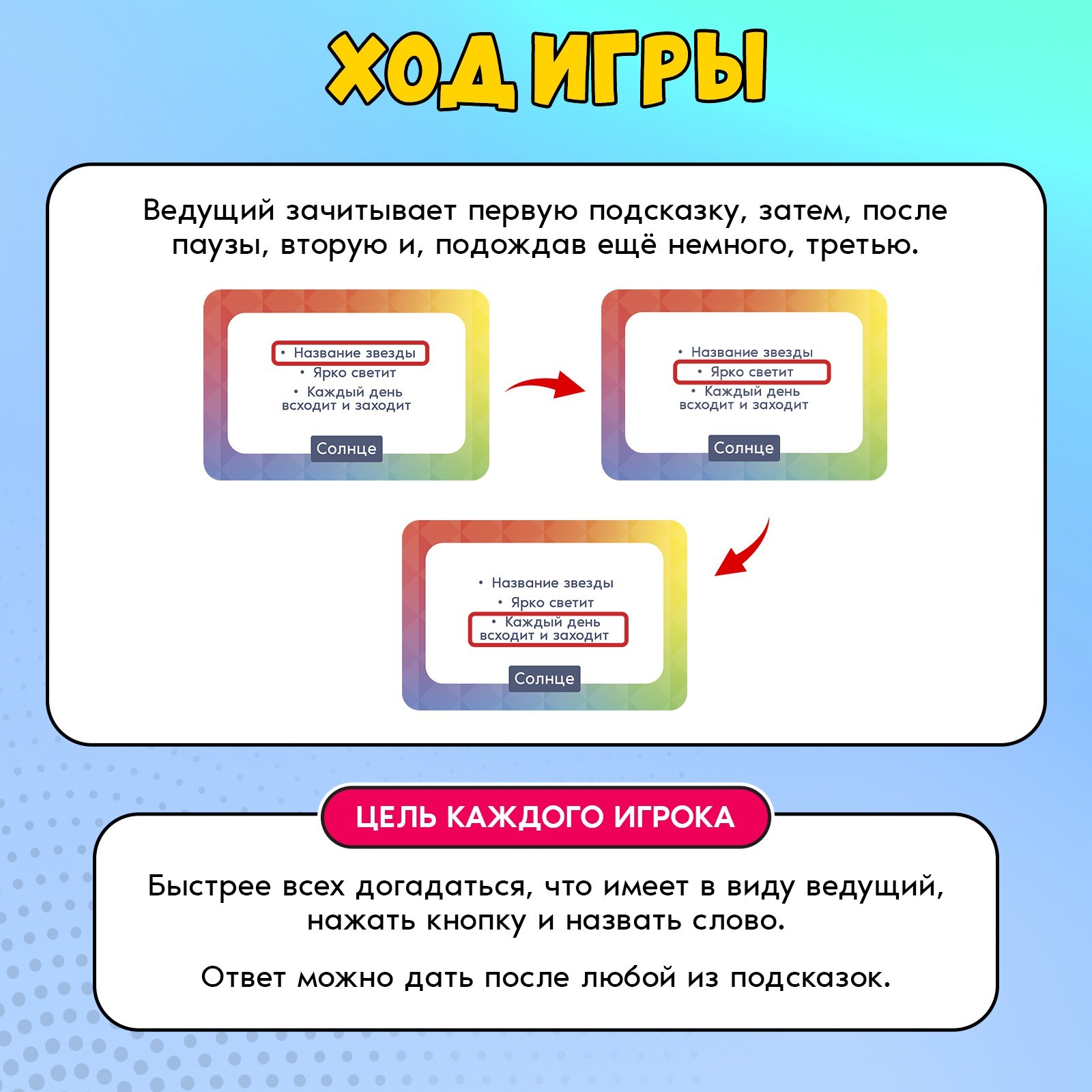 Настольная игра Лас Играс KIDS Жми и говори - фото 4