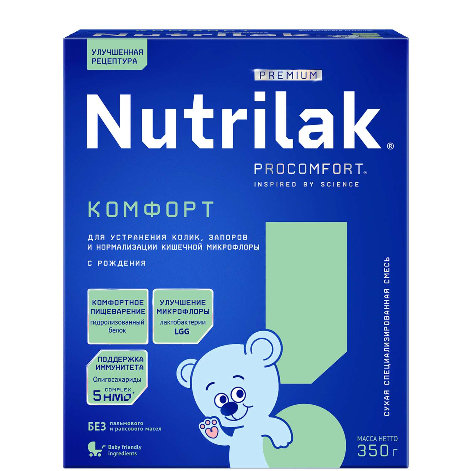 Смесь Nutrilak Premium Комфорт сухая специализированная 350г с 0месяцев - фото 1