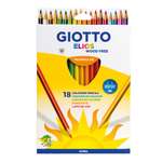Карандаши цветные GIOTTO 18 шт.