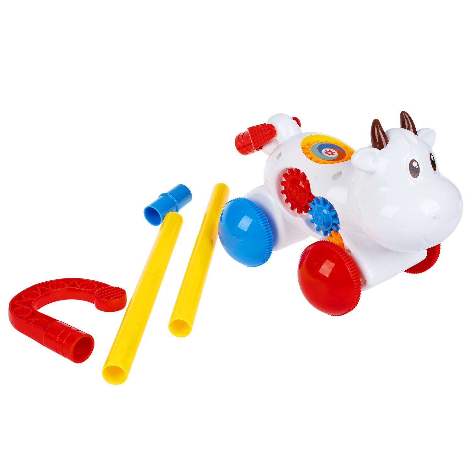 Игрушка Bondibon каталка Коровка - фото 5