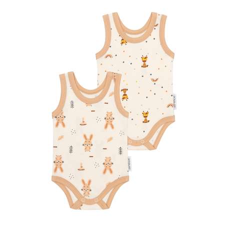 Боди-майка 2 шт Эскимо