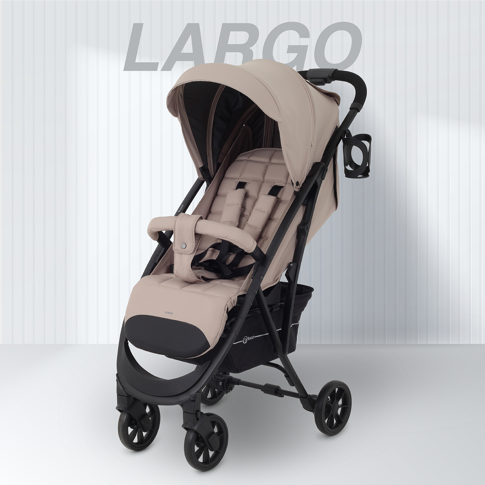 Коляска прогулочная Rant коричневый - фото 2