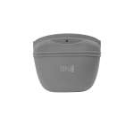 Сумочка для лакомств Zoo One L силиконовая с магнитным замком Серая