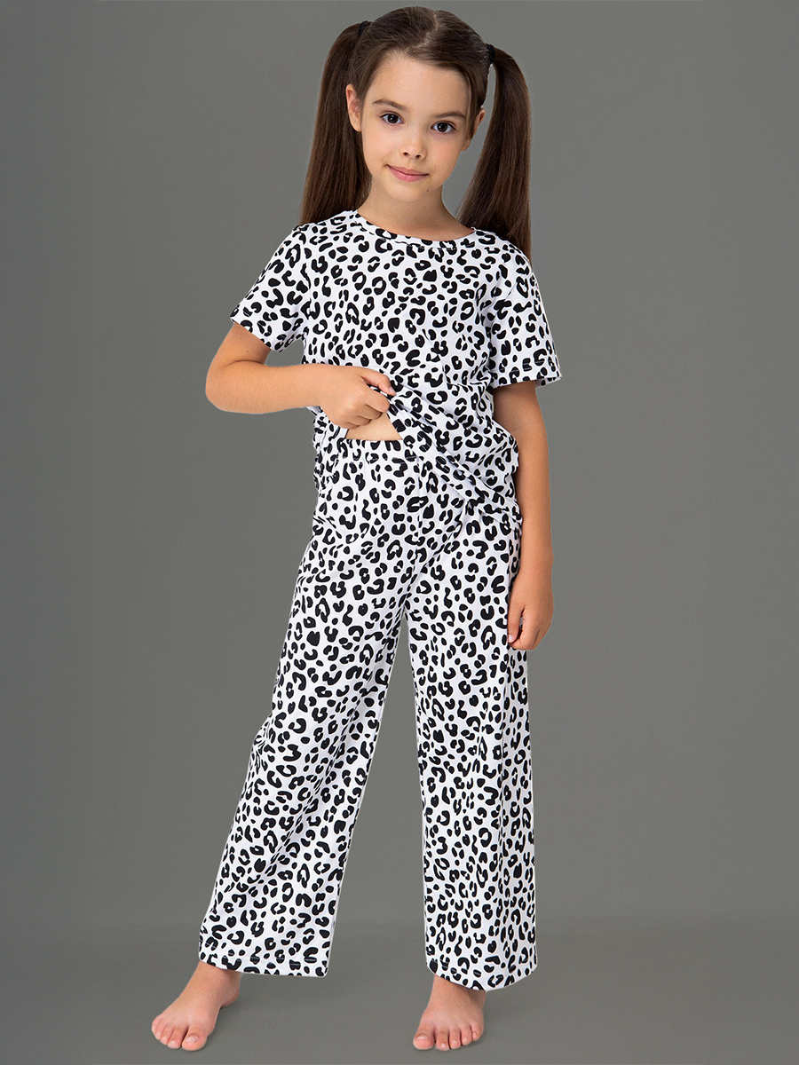 Пижама HappyFox HFLUN2808леопард.белый - фото 6