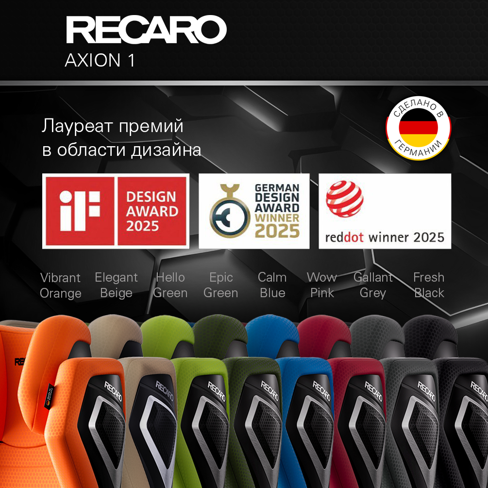 Автокресло Recaro Axion Isofix 2/3 (15-36 кг) - фото 10