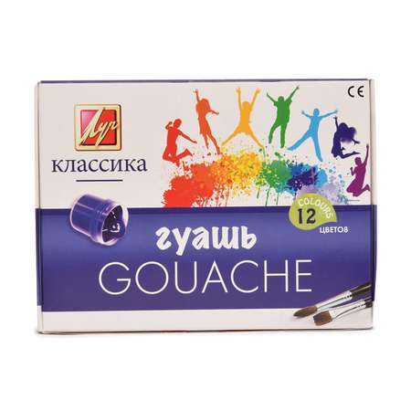 Краски гуашь Луч 12 цв.