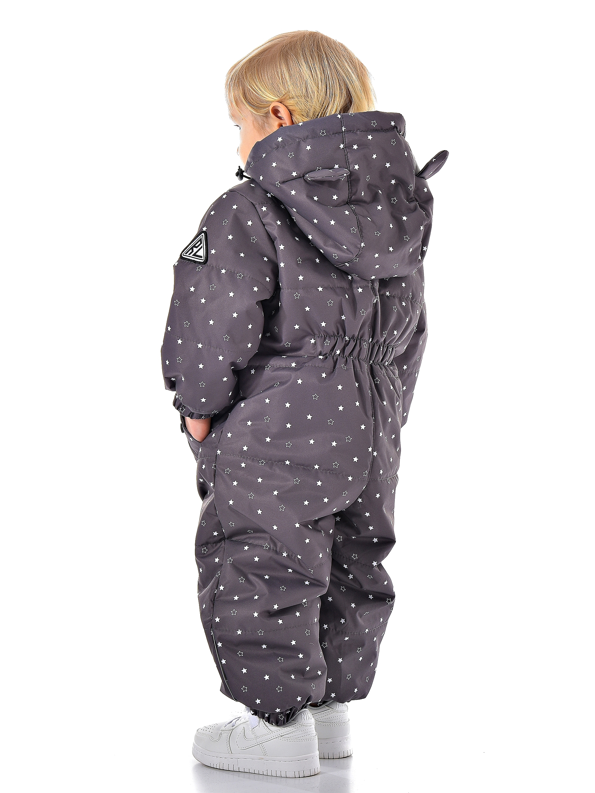 Комбинезон Rusland 924звездопад/т.серый - фото 7