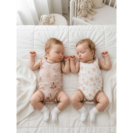 Боди-майка 2 шт Эскимо