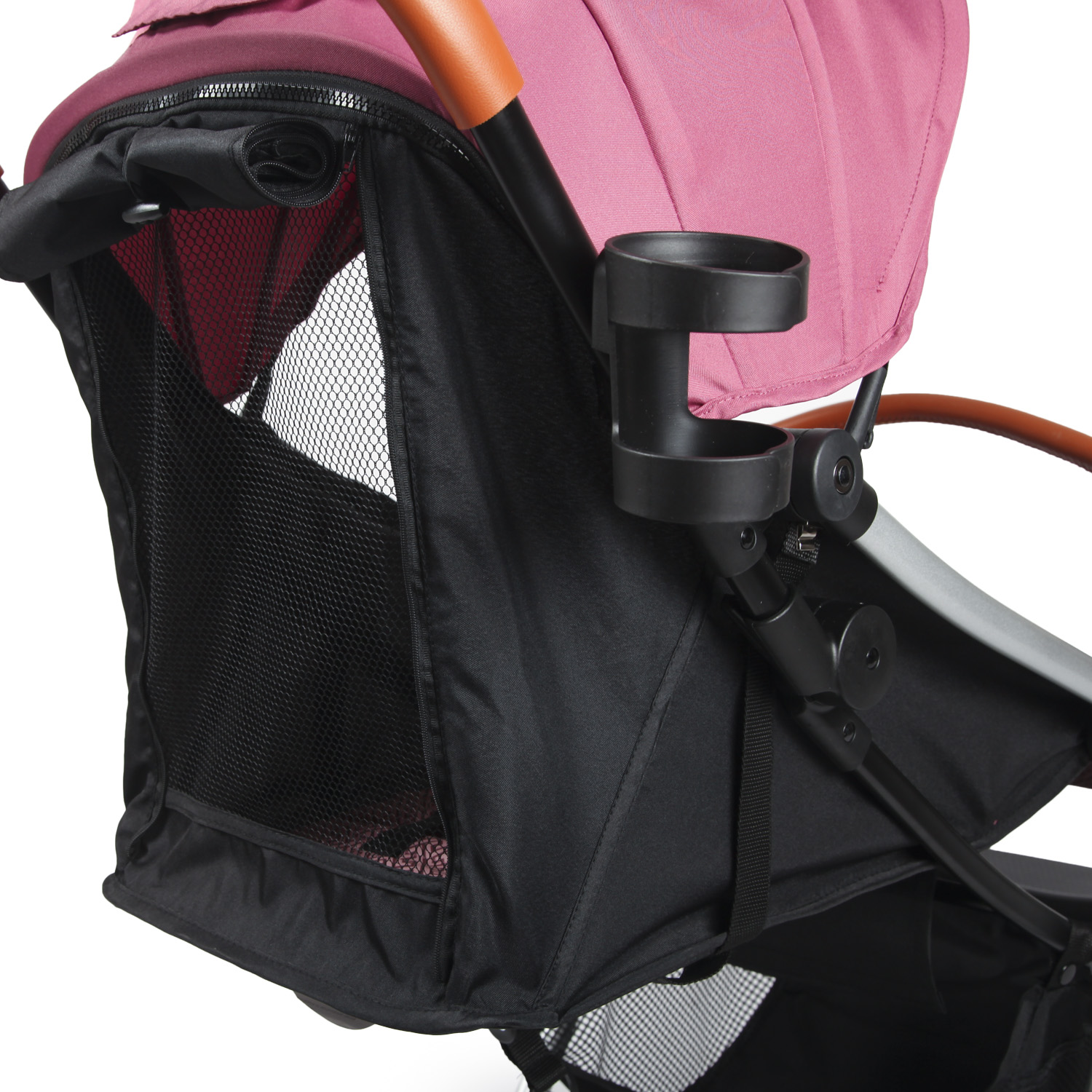Коляска прогулочная Olsson Smart Berry розовый - фото 21