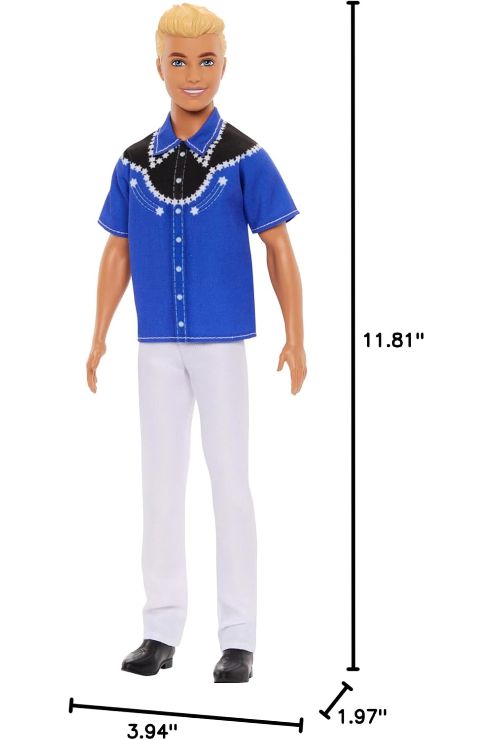 Кукла модельная Barbie Fashionistas Игра с модой Кен DWK44/HRH25 - фото 5