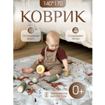 Детский коврик развивающий Лунатоп для малышей
