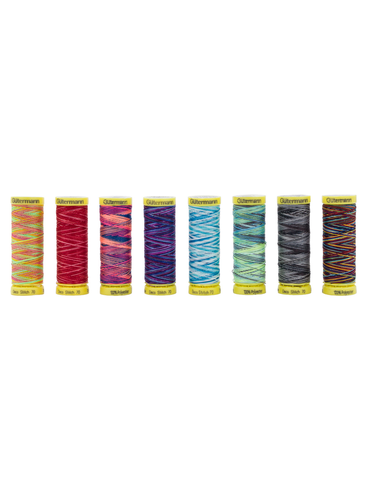 Нитки для шитья и отделки Deco Stitch Guttermann 70м 8шт - фото 3