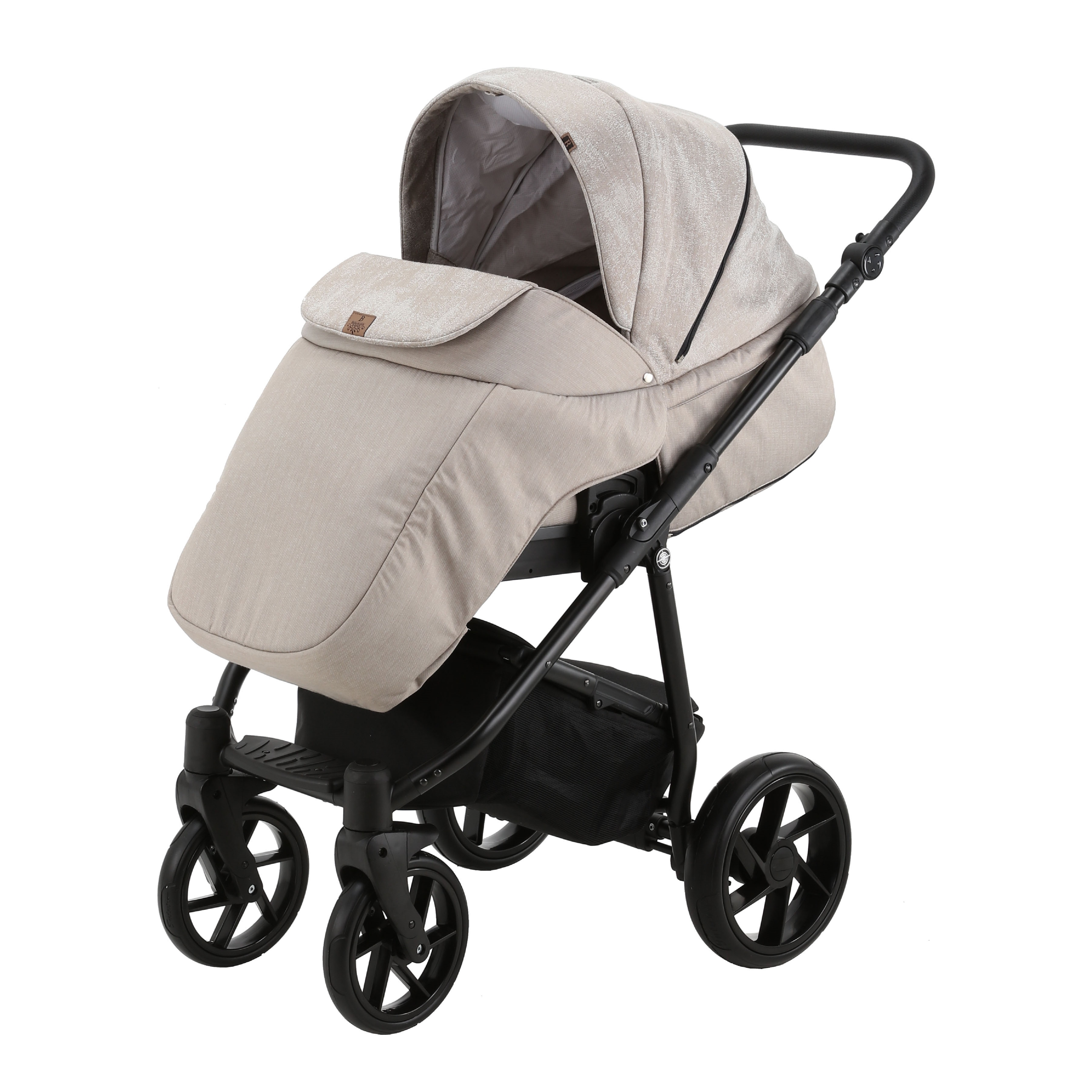 Коляска 2в1 BeBe-mobile бежевый - фото 2