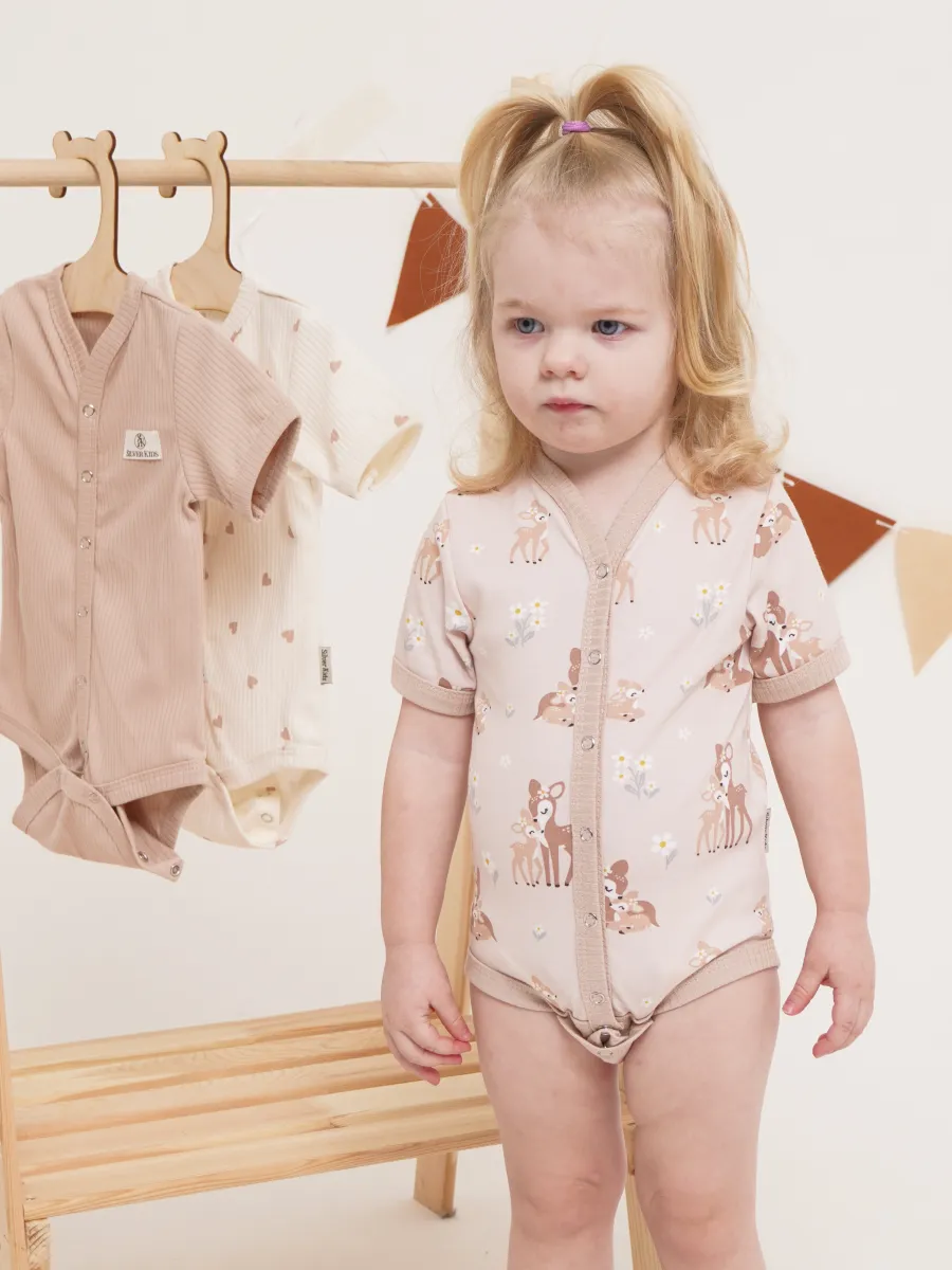 Боди 3 шт Супер Пупс нбр/3пр/бд/sk23/рубчик/леснаясказка - фото 13