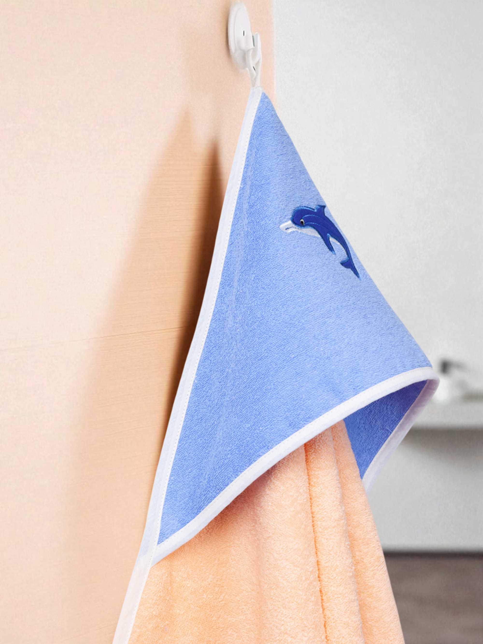 Полотенце уголок Wellness Малыш-23/55_Д 80 x 100 см 1 шт. - фото 4