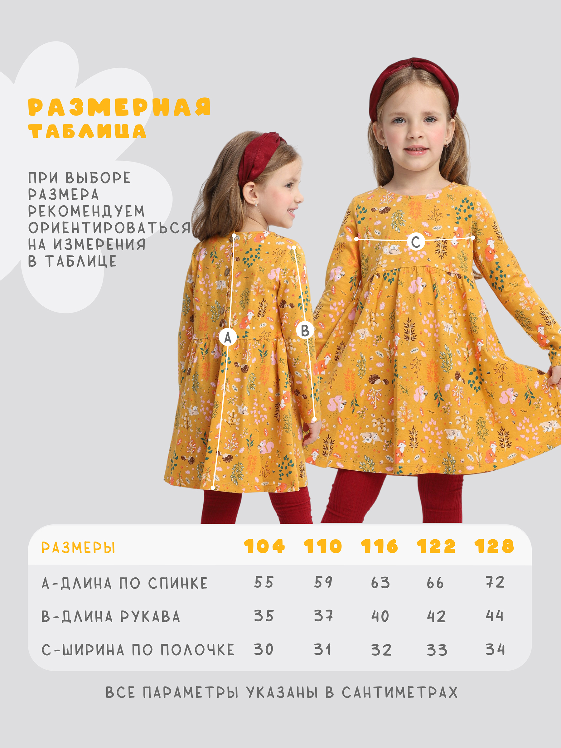 Платье Mini Me D2/Лес - фото 2