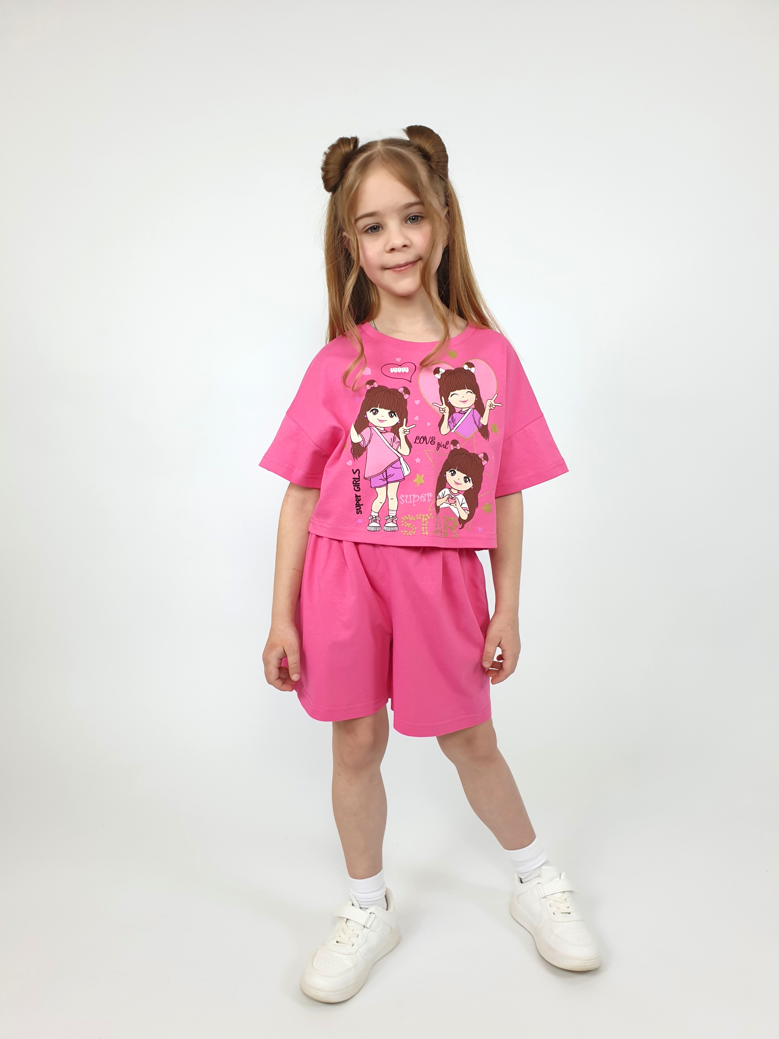 Футболка и шорты Luneva 02-159-2. - фото 2