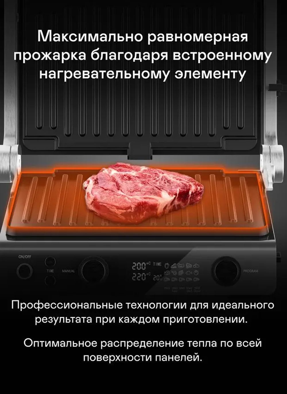 Гриль электрический GARLYN GL-400 Pro - фото 5