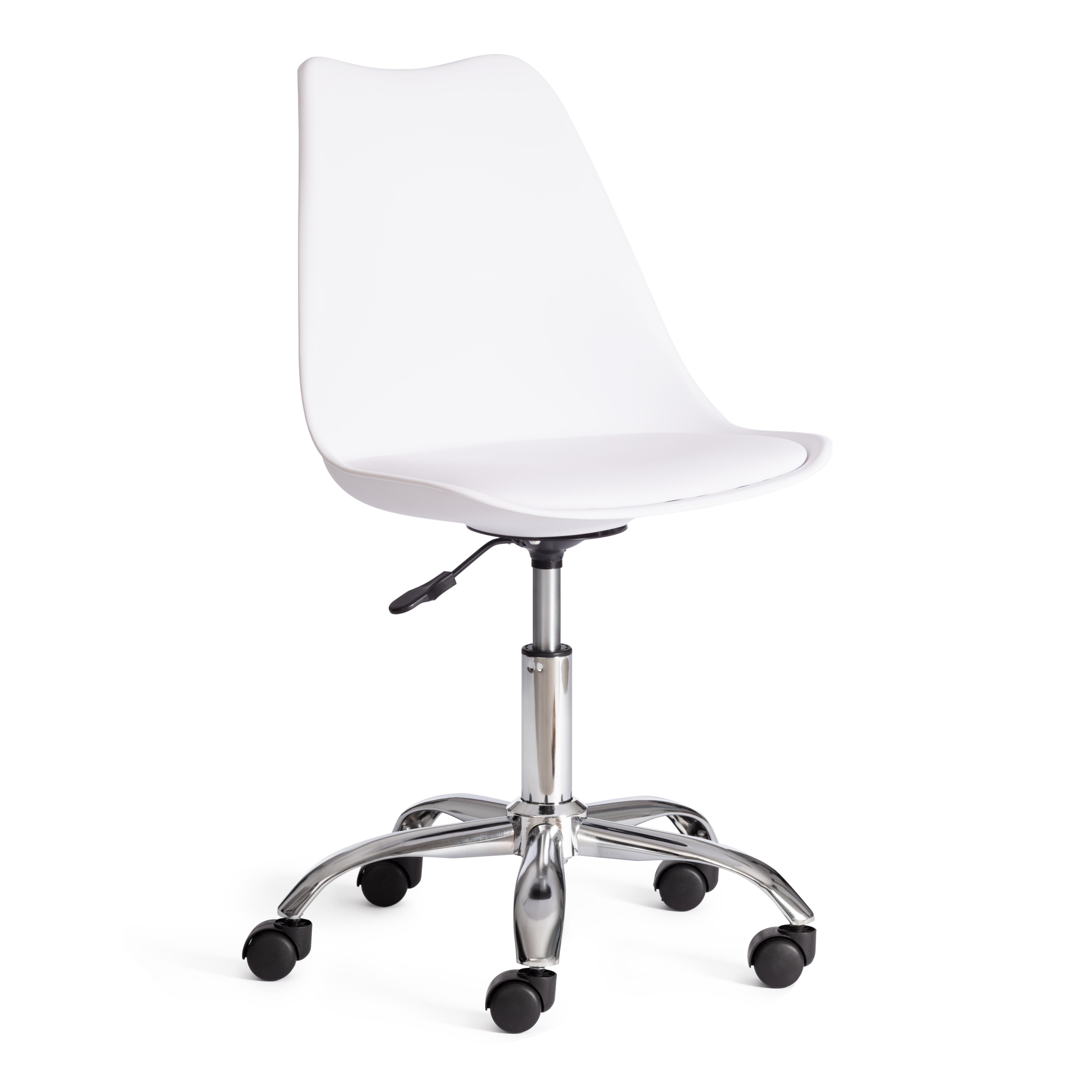 Компьютерное кресло TETCHAIR Тулип белый/хром - фото 2