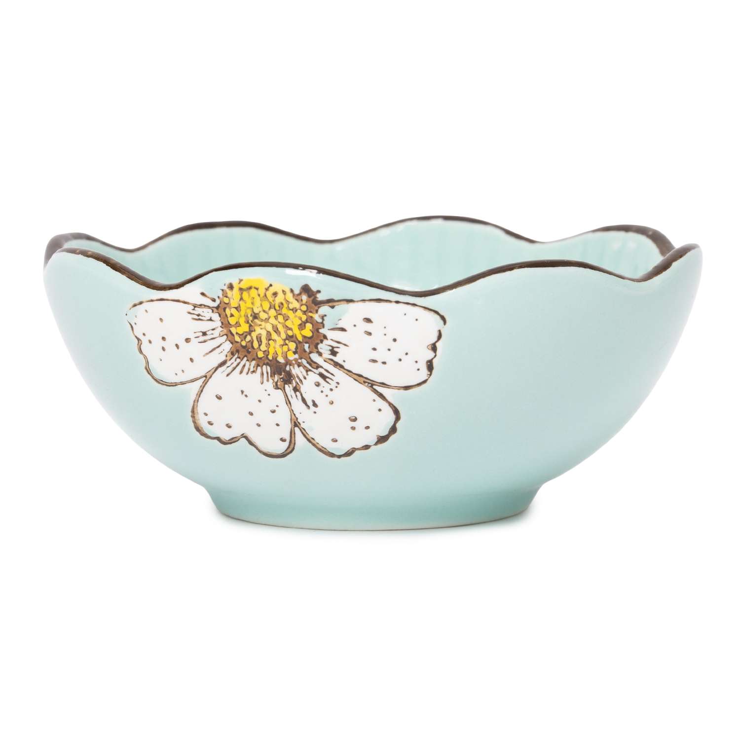 Салатник ё Ромашка голубой - фото 2