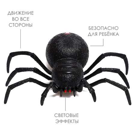 Паук РУ WOOW TOYS Чёрная вдова