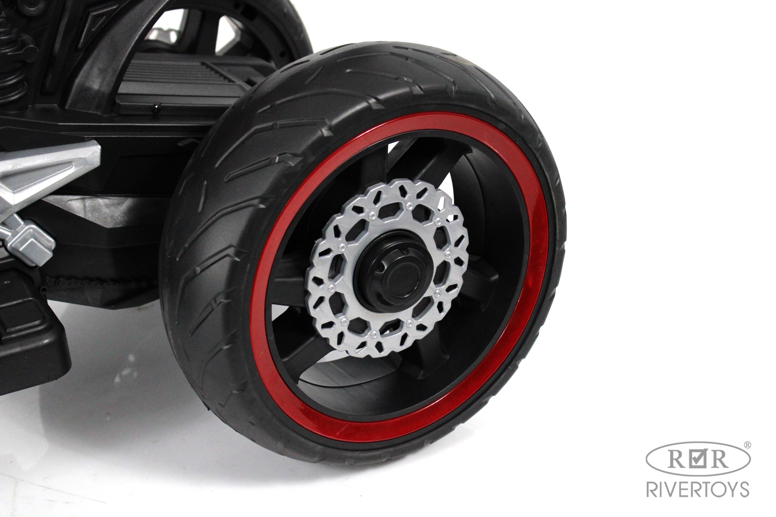 Электромобиль RIVERTOYS K808AM-WHITE - фото 8