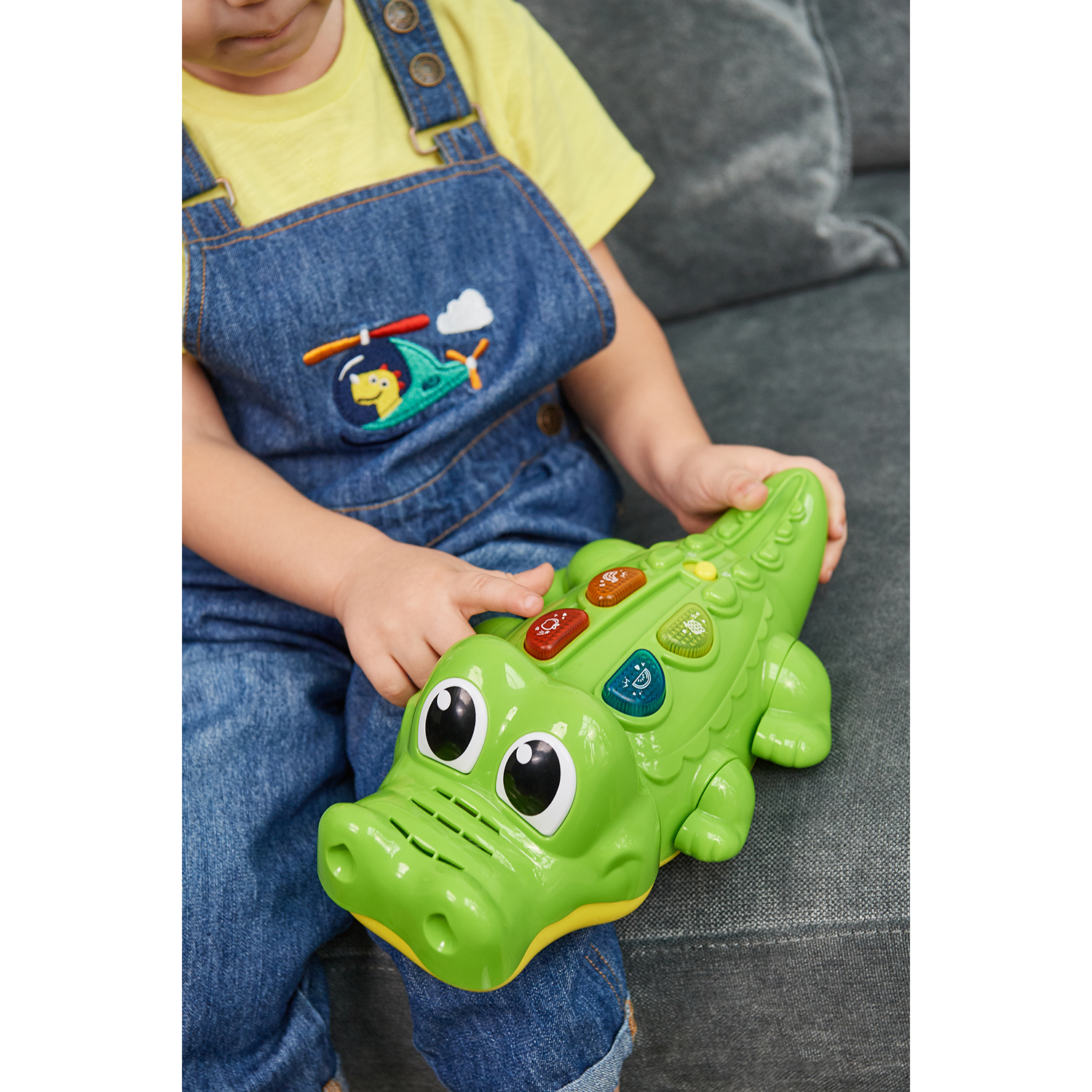 Игрушка BabyGo Малыш-крокодил - фото 3