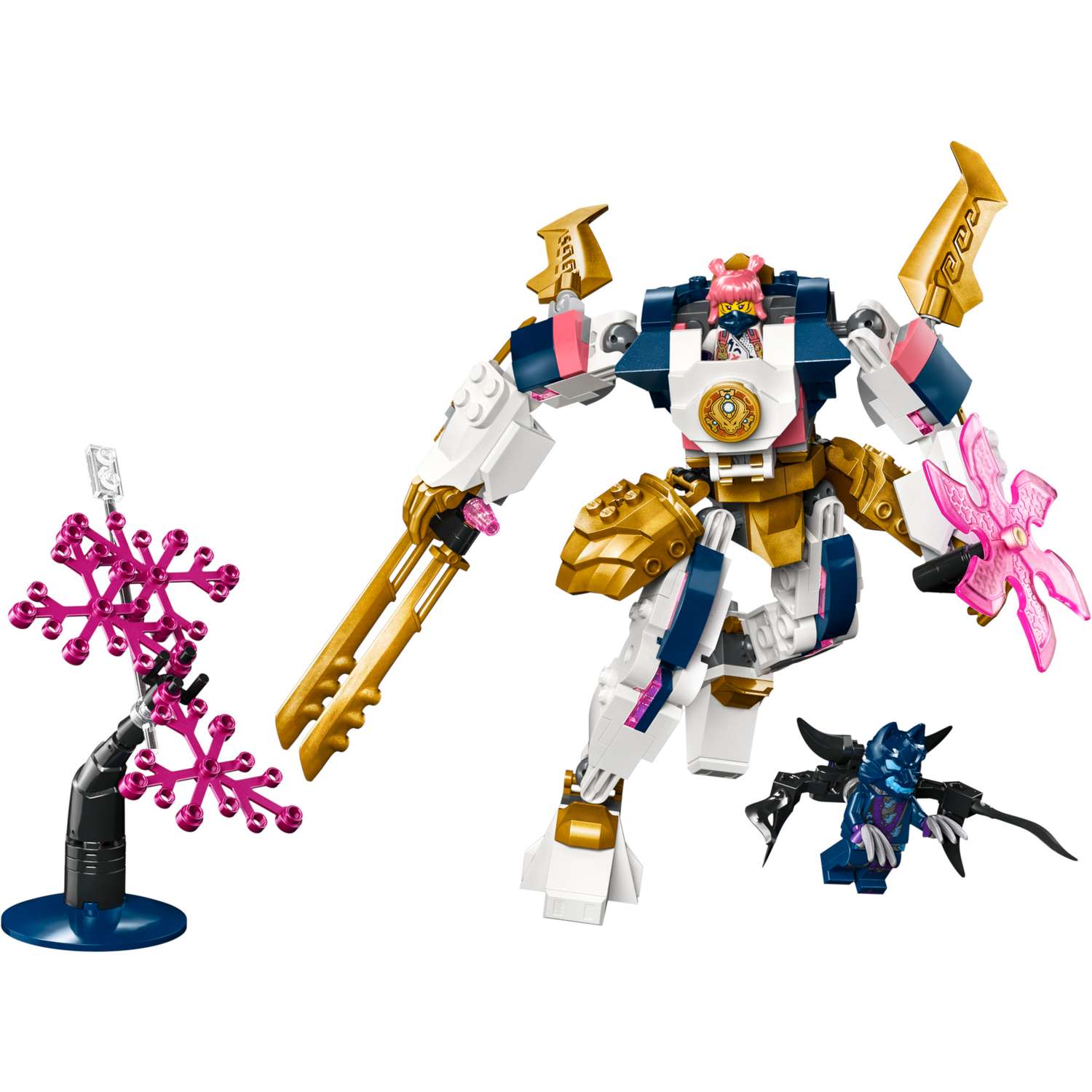 Конструктор LEGO NINJAGO Soras Elemental Tech Mech 209 дет. - фото 2