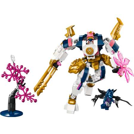 Конструктор LEGO NINJAGO Soras Elemental Tech Mech блочный
