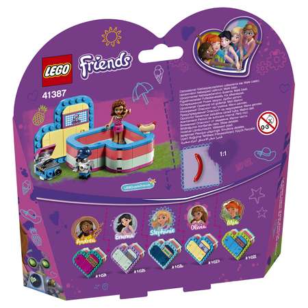 Конструктор LEGO Friends Летняя шкатулка Оливии блочный