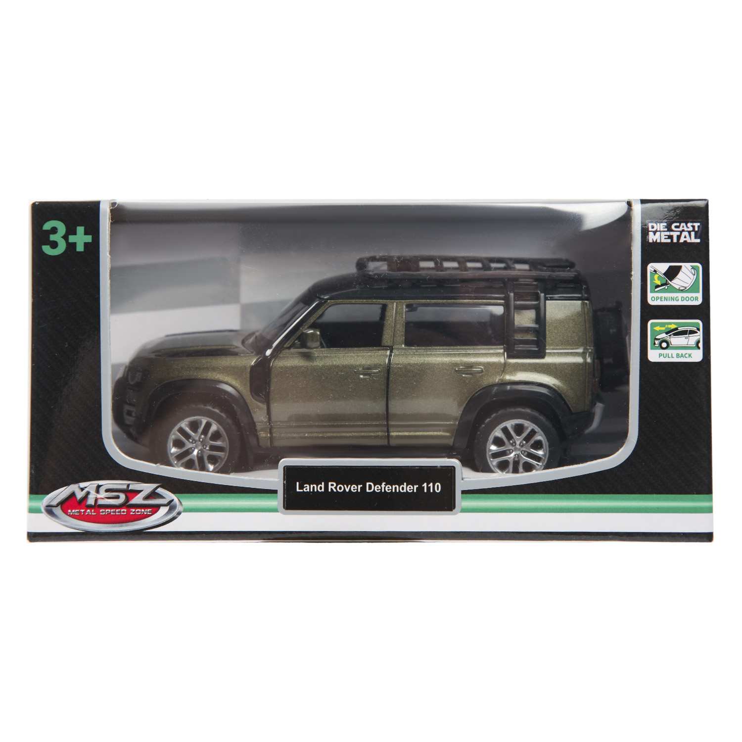 Автомобиль MSZ Land Rover 1:43 67702 - фото 5