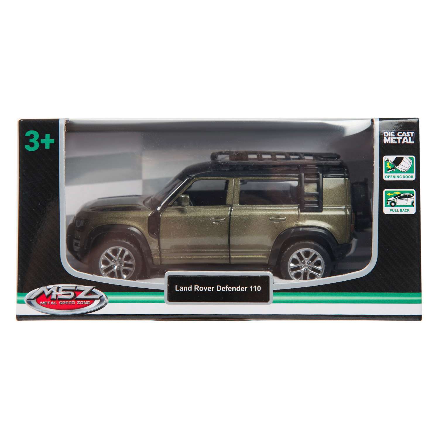 Автомобиль MSZ Land Rover 1:43 67702 - фото 5