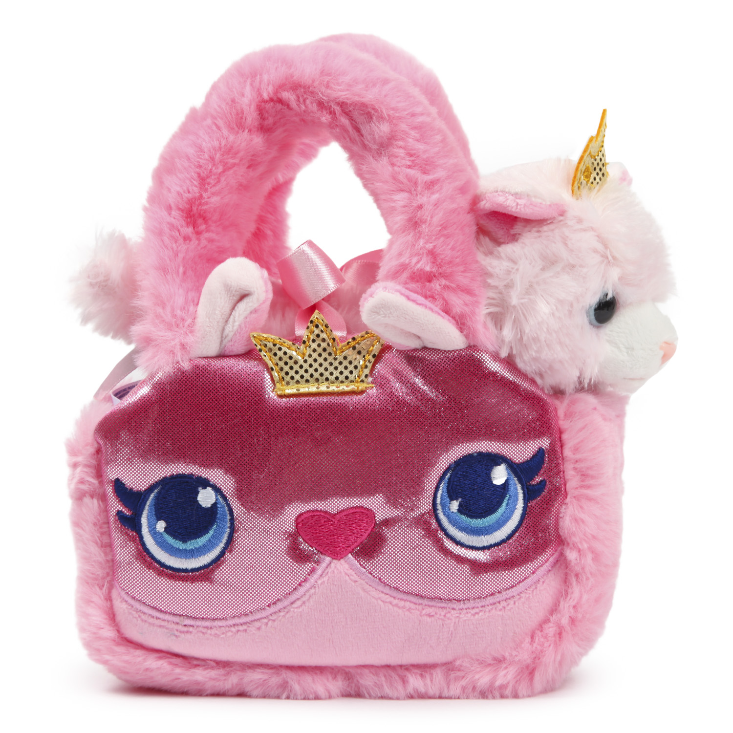 Игрушка мягкая Aurora Кошечка в сумке 220104K - фото 1