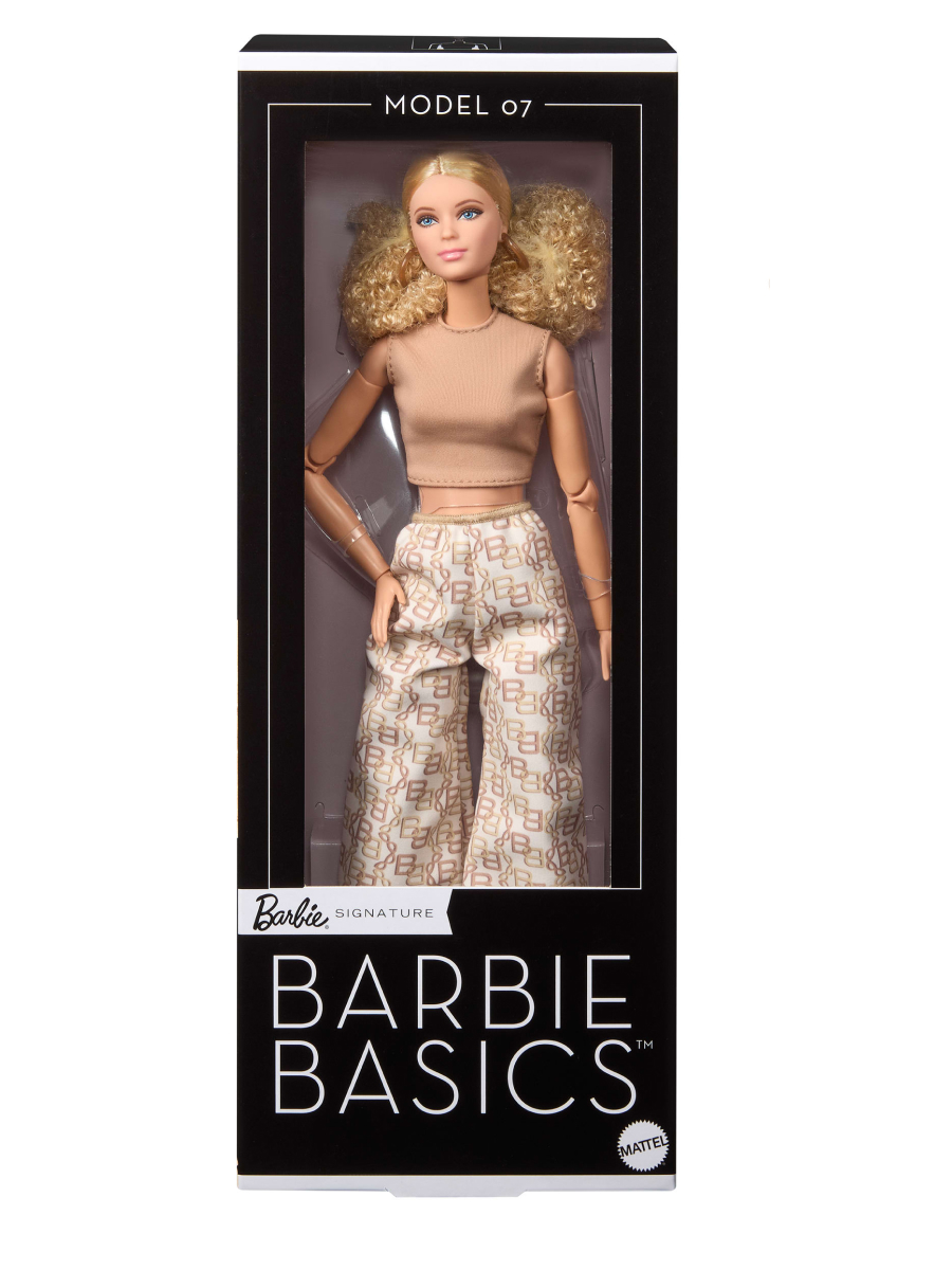 Кукла модельная Barbie Signature Базовая №7 Кудрявая блондинка высота 28 см JJX26 - фото 3