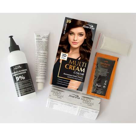 Краска для волос JOANNA Multi cream 3d Сочный баклажан (тон 37)