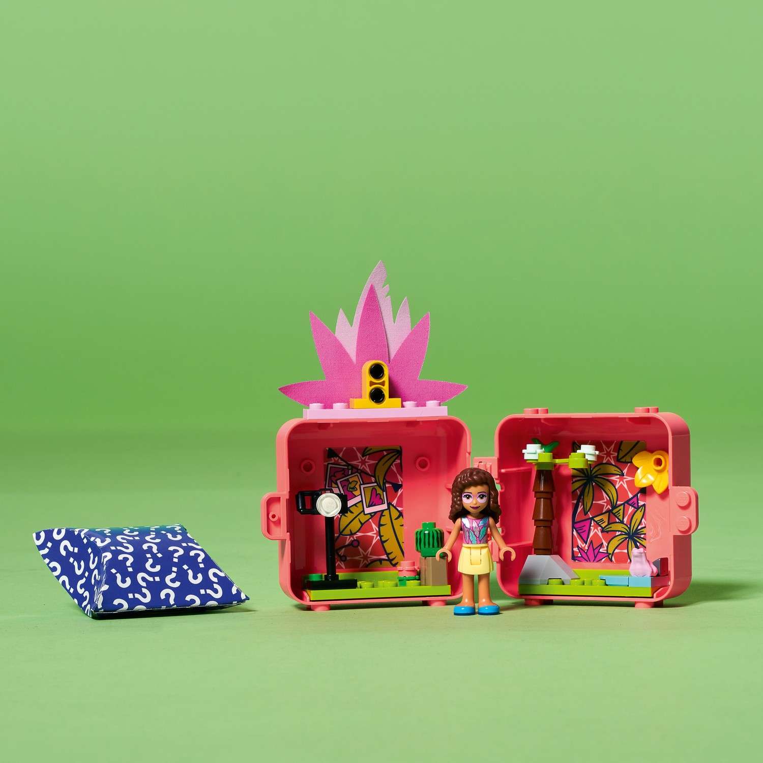 Конструктор LEGO Friends Кьюб Оливии с фламинго блочный - фото 6
