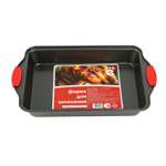 Форма для запекания ё с силиконовыми ручками 40*25*5.5см