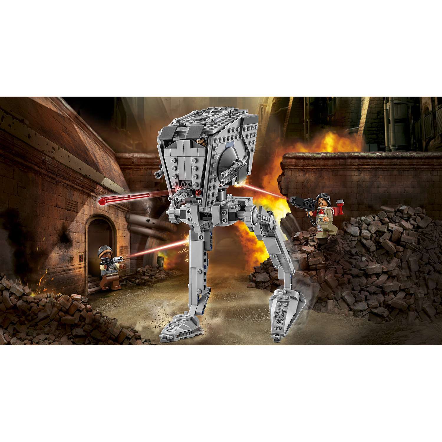 Конструктор LEGO Star Wars Разведывательный шагоход блочный - фото 4