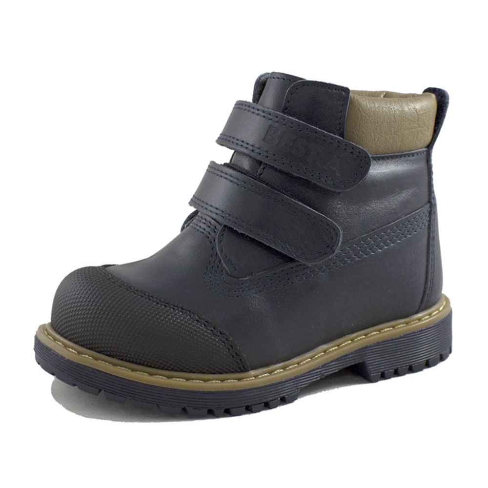 Ботинки BEST.A E505-1M BEST.A темно-синий кожа - фото 1