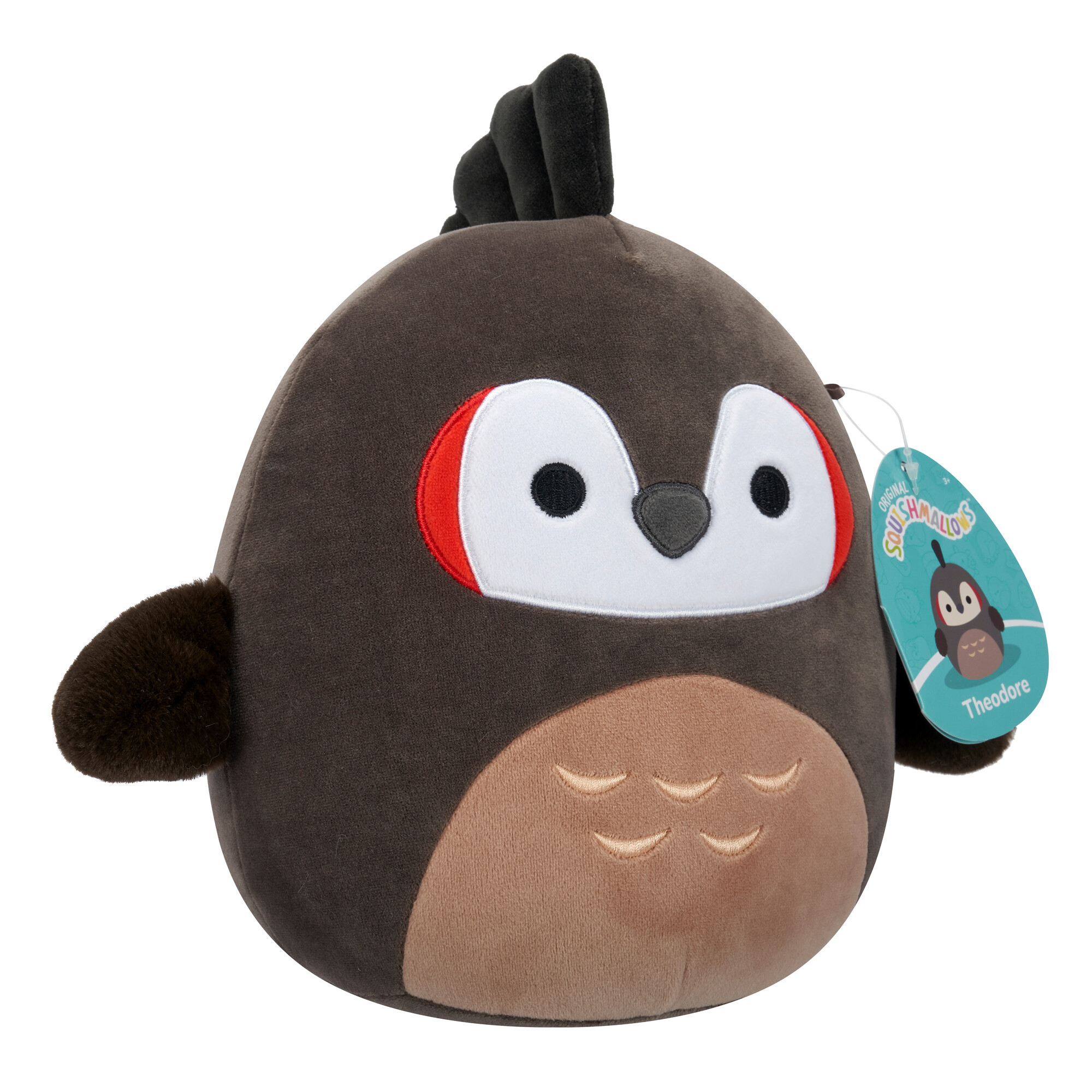 Игрушка мягкая Squishmallows Коричневый пингвиненок - фото 3